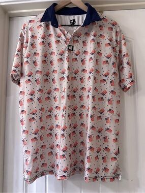 Greater Half men’s golf polo size Large